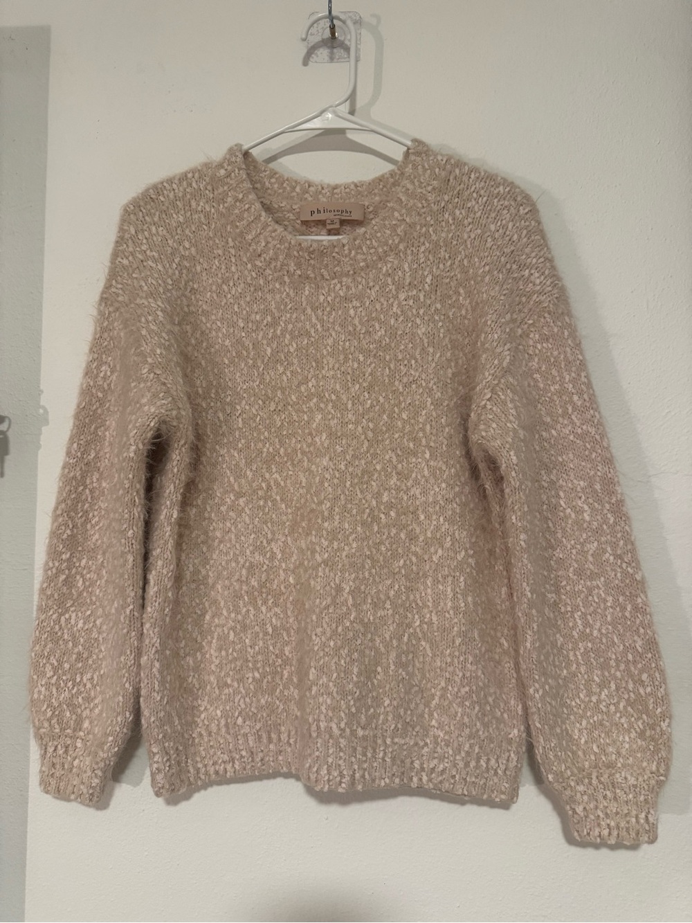 Philosophy Cozy Fuzzy Sweater
